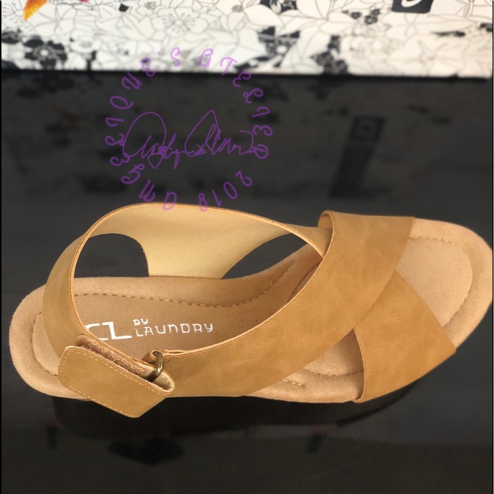 Last pair left! Dream Girl Wedges - Picture 6 of 6